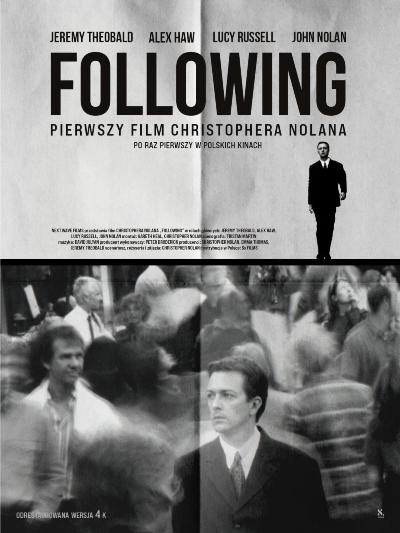 FOLLOWING | pełnometrażowy debiut Christophera Nolana