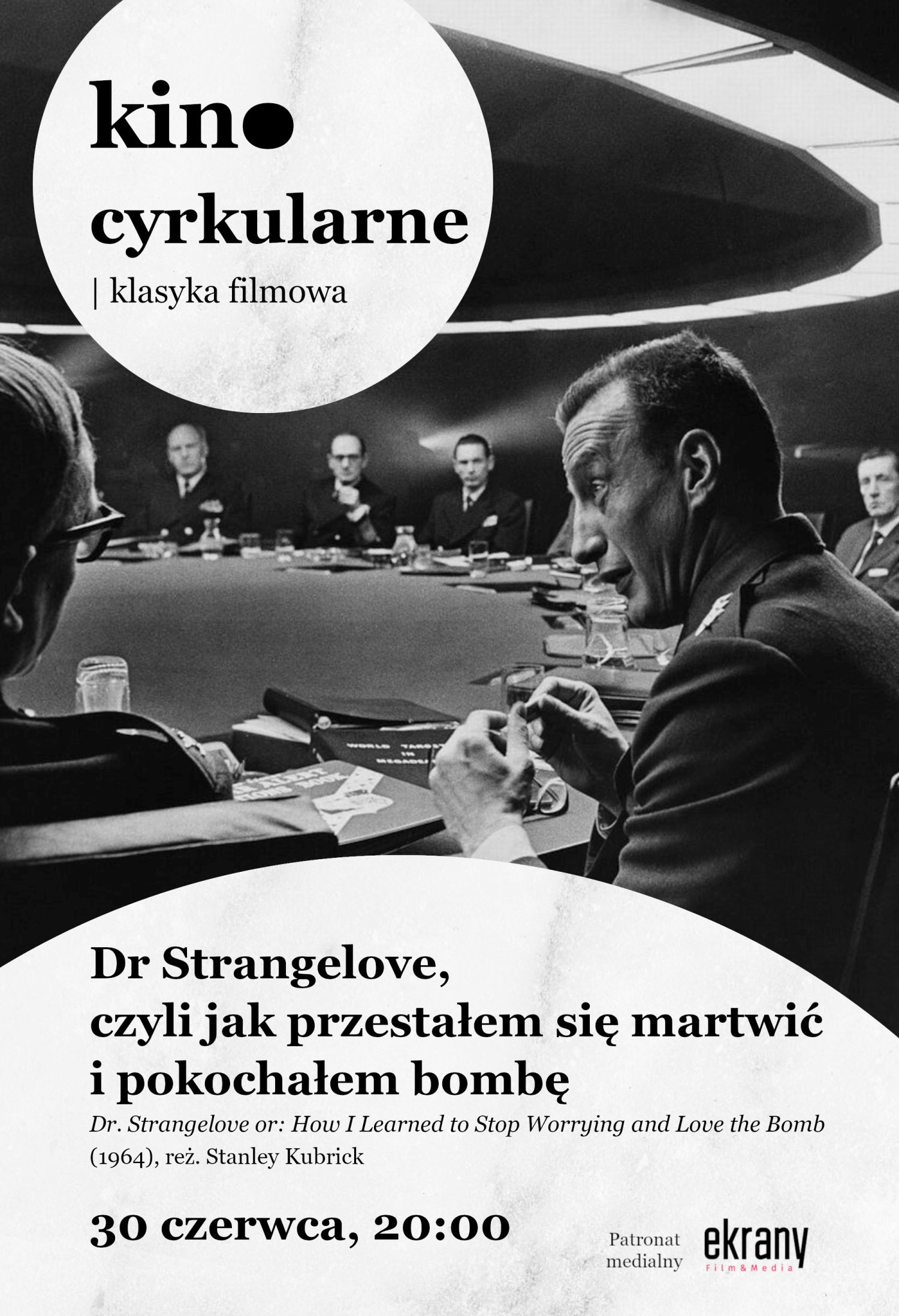 Dr Strangelove, czyli jak przestałem się martwić i pokochałem bombę | Kino cyrkularne – klasyka filmowa